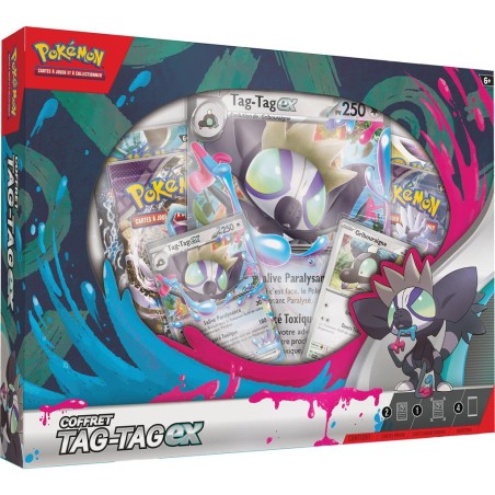 : Coffret Tag‑Tag‑ex - Pokemon - Jeux de cartes - Pokémon