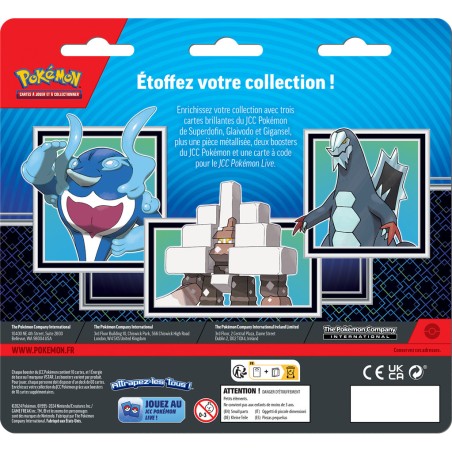 : Pack 2 boosters + 3 cartes promos - Pokemon - Jeux de cartes - Pokémon