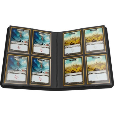 Album range cartes Pokemon, Magic Album 8 Pocket 160 Cards Sl Black - Gamegenic