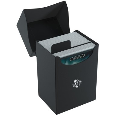 Boite range cartes Pokemon, Magic Deck Holder 80+ Black - Gamegenic