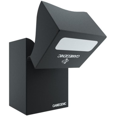 Boite range cartes Pokemon, Magic Deck Holder 80+ Black - Gamegenic