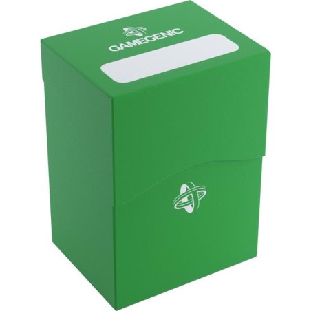 Boite range cartes Pokemon, Magic Deck Holder 80+ Green - Gamegenic