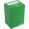 Boite range cartes Deck Holder 80+ Green - Gamegenic