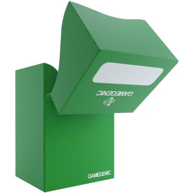 Boite range cartes Pokemon, Magic Deck Holder 80+ Green - Gamegenic