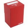 Boite range cartes Deck Holder 80+ Red - Gamegenic