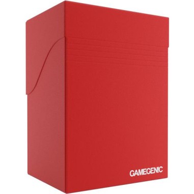 Boite range cartes Pokemon, Magic Deck Holder 80+ Red - Gamegenic