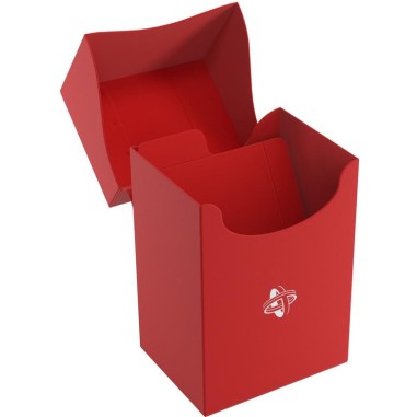 Boite range cartes Pokemon, Magic Deck Holder 80+ Red - Gamegenic