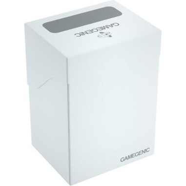 Boite range cartes Pokemon, Magic Deck Holder 80+ White - Gamegenic