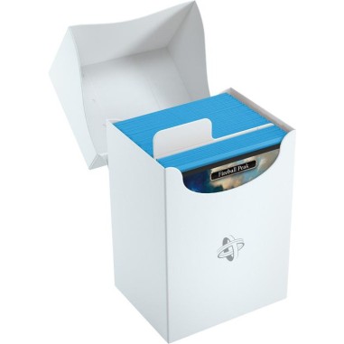 Boite range cartes Pokemon, Magic Deck Holder 80+ White - Gamegenic