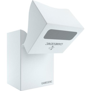 Boite range cartes Pokemon, Magic Deck Holder 80+ White - Gamegenic
