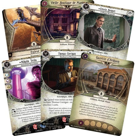 Horreur à Arkham Jce : Machinations au fil du temps - Scénario - Jeux de société - Fantasy Flight Games