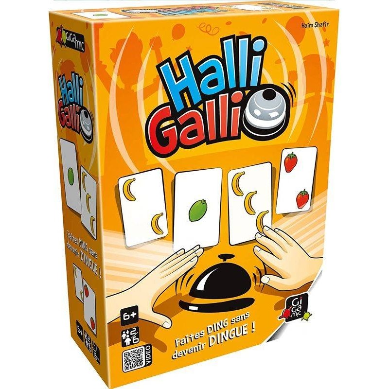 Halli Galli Jeu d'ambiance dès 6 ans Gigamic