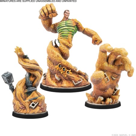 Marvel Crisis Protocol : Electro & Sandman & Shocker & Vulture - Character Pack - Jeux de société - Atomic Mass Games