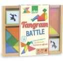 Tangram en bois pour enfant Battle - Vilac