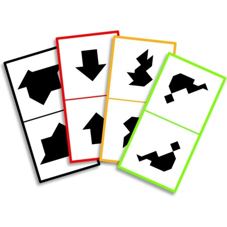 Jeu de Trangam en bois, 4 niveaux, Jeu de société en bois - Vilac