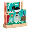 Puzz Up Sea 4 puzzles 9 cubes en bois de - Djeco