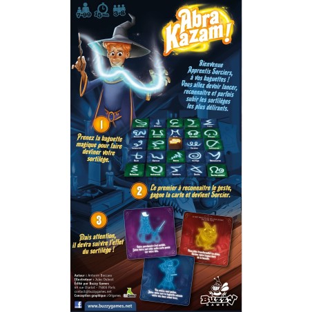 Abra Kazam - Jeu de société - Buzzy Games