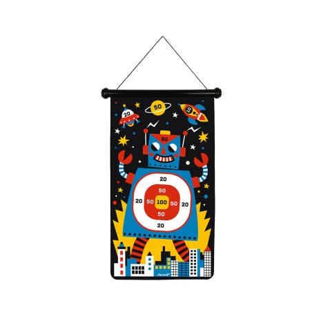 Jeu de flechette magnetique - Fléchettes pour enfants, Robots - Janod
