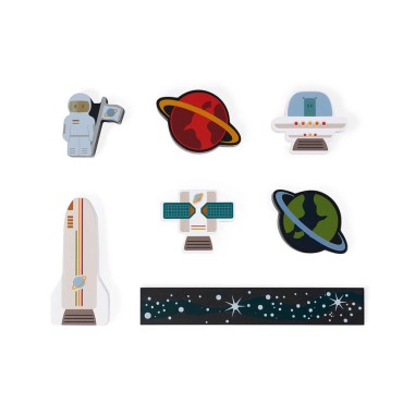 Jeu d'équilibre pour enfant en bois - Jouet d'adresse espace - Janod