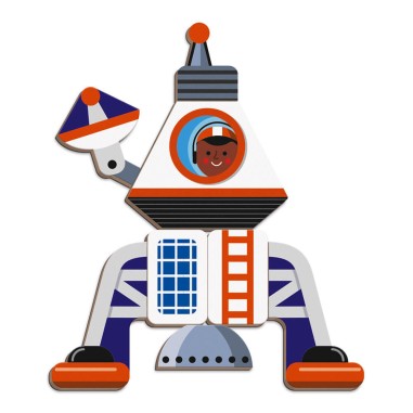 Magnetibook - Jeu magnétique Espace pour enfant dès 3 ans - Janod