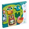 Puzzle relief Oski pour les petits de - Djeco