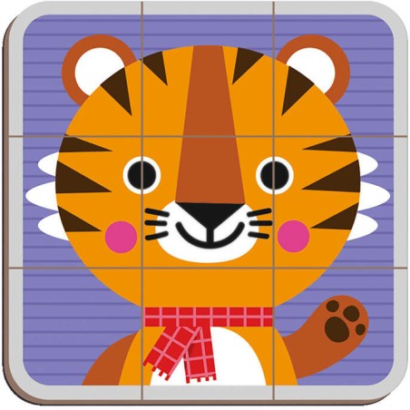 Magnetibook - Jeu magnétique animaux pour enfant dès 3 ans - Janod
