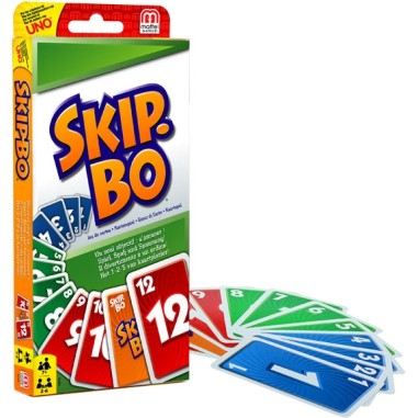 Skip Bo jeu de carte - Mattel