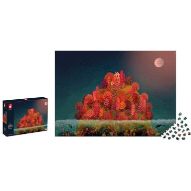 Puzzle adulte - Puzzle 2000 pièces adulte enfant 8 ans paysage - Janod
