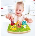 Puzzle sonore en bois pour bébé les animaux de la ferme - Hape Toys