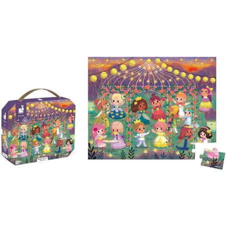 Puzzle Princesses - 36 pcs - Un jeu - Janod