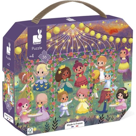 Puzzle Princesses - 36 pcs - Un jeu - Janod