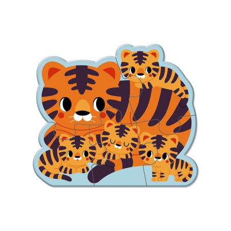 Puzzles évolutifs Animaux Wwf - Un jeu - Janod