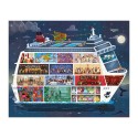 Valisette 2 Puzzles Bateau de Croisière 100 et 200 pièces - Janod