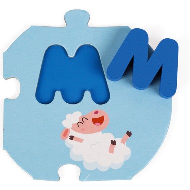 Puzzle 28 pièces : j'apprends l'alphabet - Janod