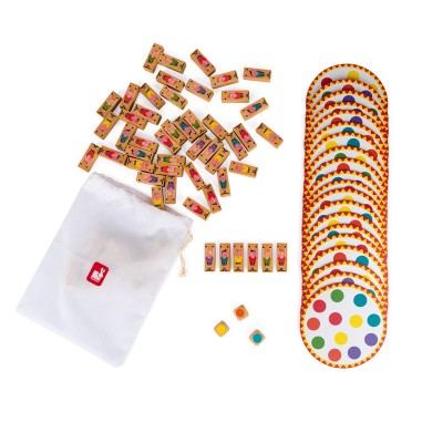 Jeu d'adresse en bois - Jeu Acrobat dès 5 ans - Janod