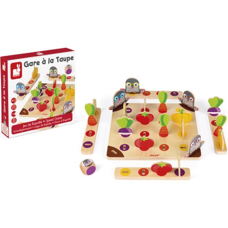 Garden Panic ! - bois - : Jeux de rapidité & de stratégie - Janod