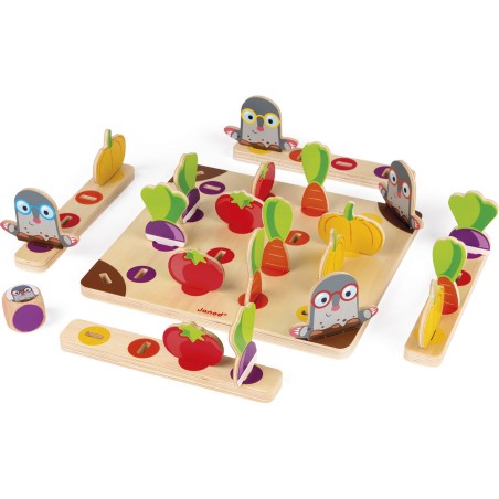 Garden Panic ! - bois - : Jeux de rapidité & de stratégie - Janod