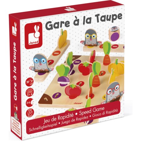 Garden Panic ! - bois - : Jeux de rapidité & de stratégie - Janod