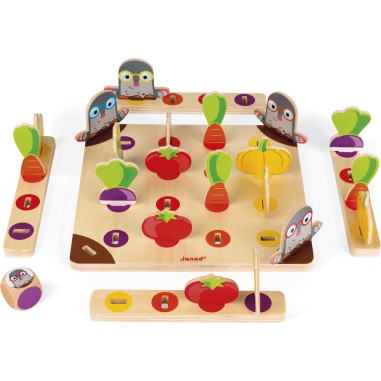 Garden Panic ! - bois - : Jeux de rapidité & de stratégie - Janod