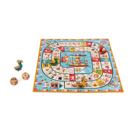 Jeu de l'oie carrousel - Janod