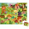 Puzzle la fete du potager - 36 pieces - Janod