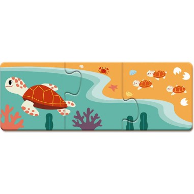 Puzzle Animaux 30 pièces Wwf - Un jeu - Janod