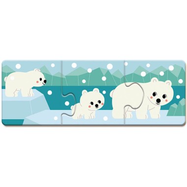 Puzzle Animaux 30 pièces Wwf - Un jeu - Janod