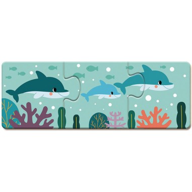 Puzzle Animaux 30 pièces Wwf - Un jeu - Janod