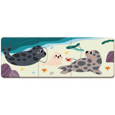 Puzzle Animaux 30 pièces Wwf - Un jeu - Janod