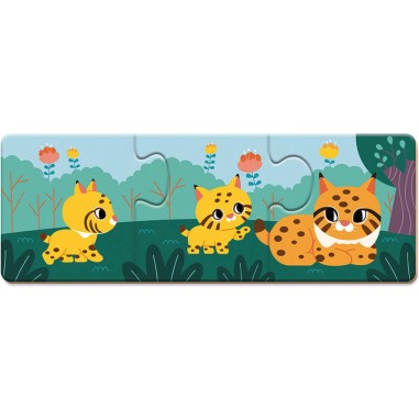 Puzzle Animaux 30 pièces Wwf - Un jeu - Janod