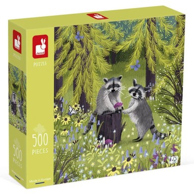 Puzzle Les Ratons Laveurs - 500 pièces - Janod