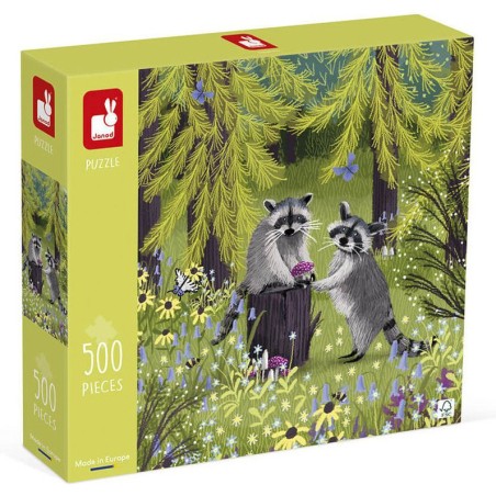 Puzzle adulte - Puzzle 500 pièces adulte enfant animaux - Janod