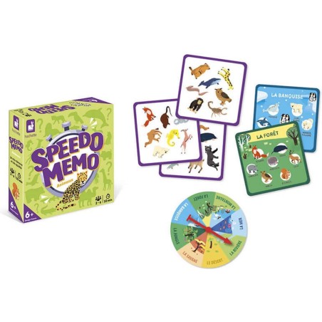 Jeu de société - Jeu de société enfant 6 ans, jeu de memo - Janod