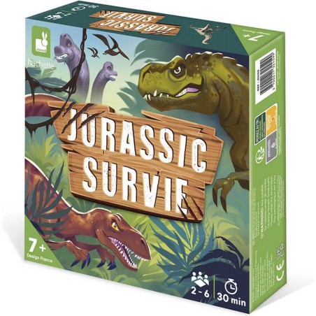 Jeu de société - Jeu de société enfant 7 ans dinosaures - Janod